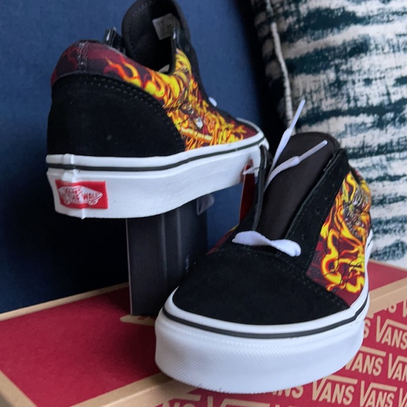 Vans Old Skool Samurai Rising Black/True White MENS - Picture 10 of 16